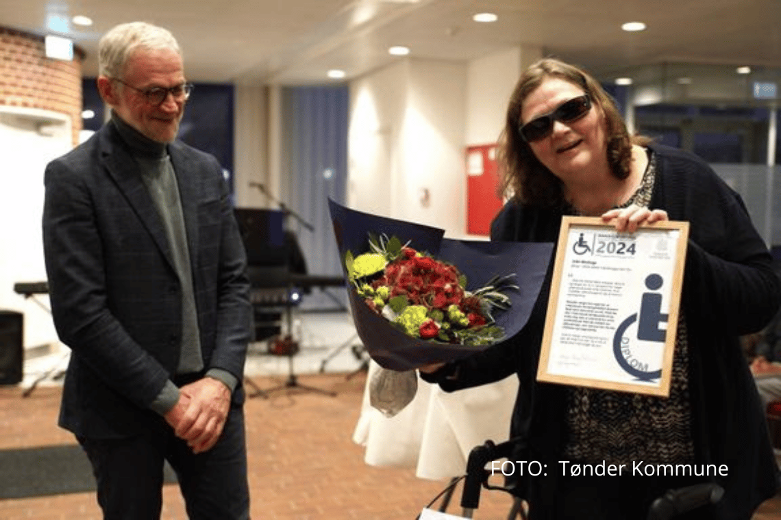Handicappris uddelt til medlem af Handicaprådet