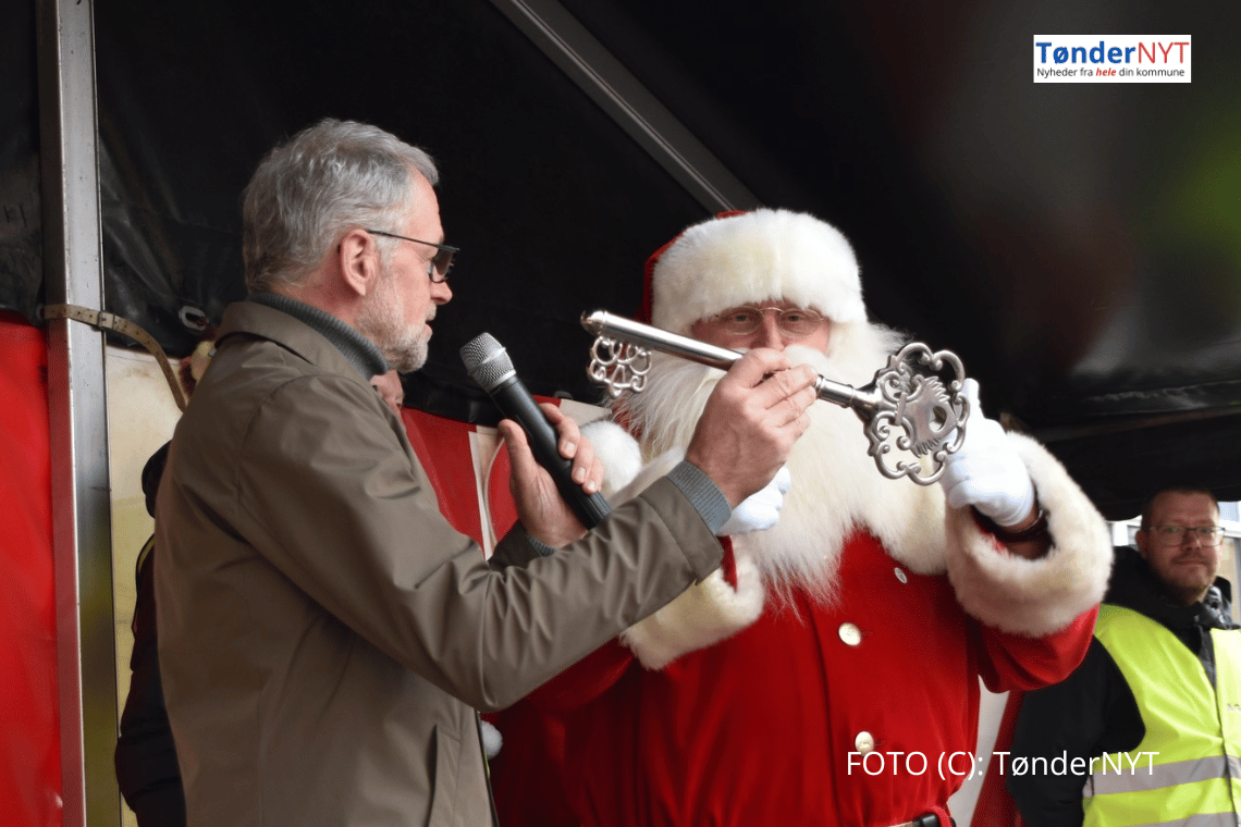 Julemagi fyldte Tønder Torv: En magisk dag for store og små