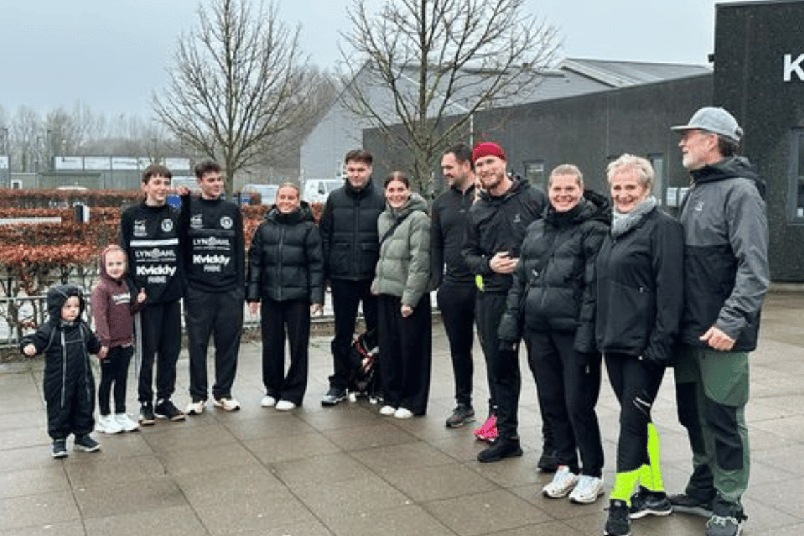 Fra oldemor til oldebarn: Ribe-familie løber Royal Run