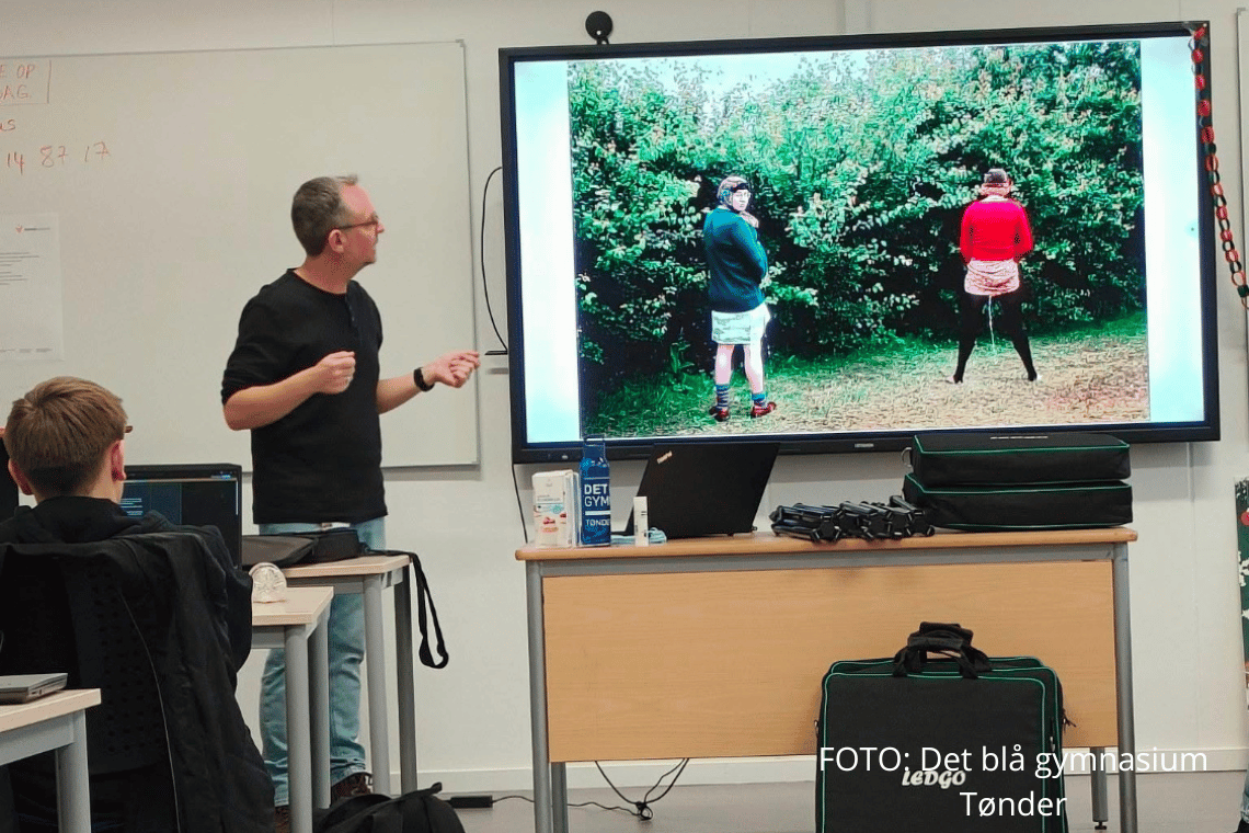 Elever bliver skarpe på foto