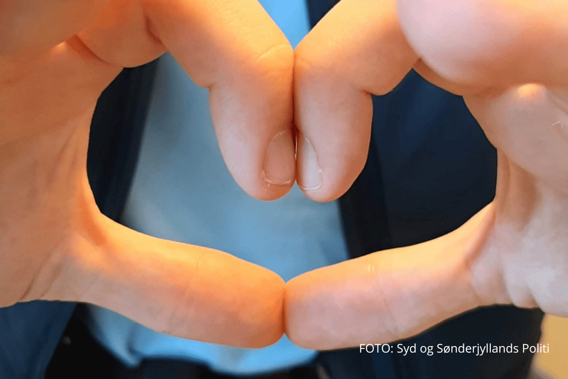 Politiet bruger Valentinsdag til at advare lovovertrædere