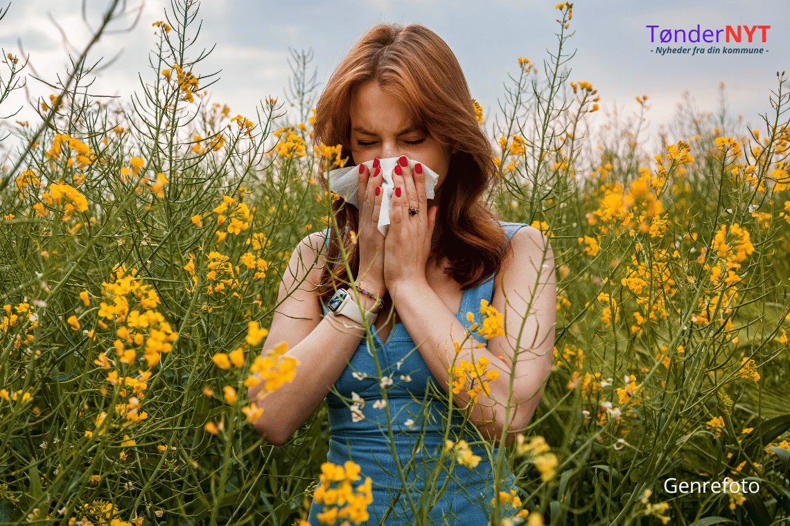 Pollensæsonen er i gang