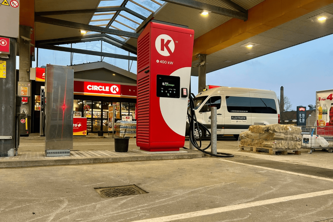 Hurtigere opladning hos Circle K