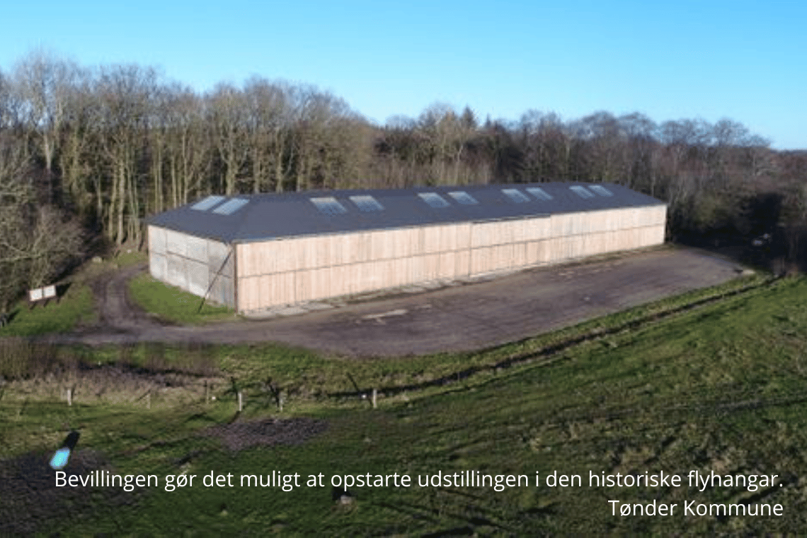 Tønder Kommune modtager milliondonation fra Bitten & Mads Clausens Fond til Zeppelin Tønder