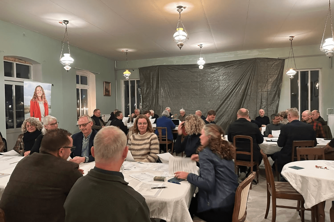 Tønderlisten fejrede fællesskab og genvalg i nyrenoverede omgivelser