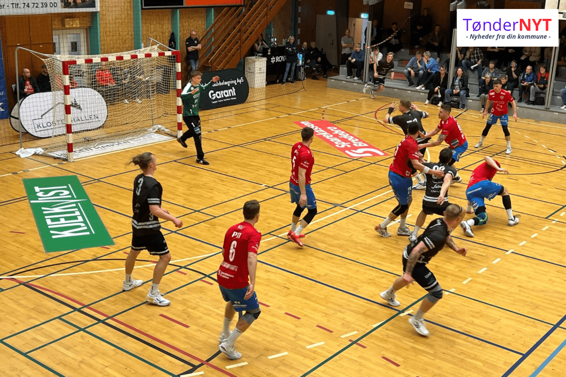 TMT trodser topholdet: Uafgjort mod Aarhus Håndbold i nervepirrende afslutning