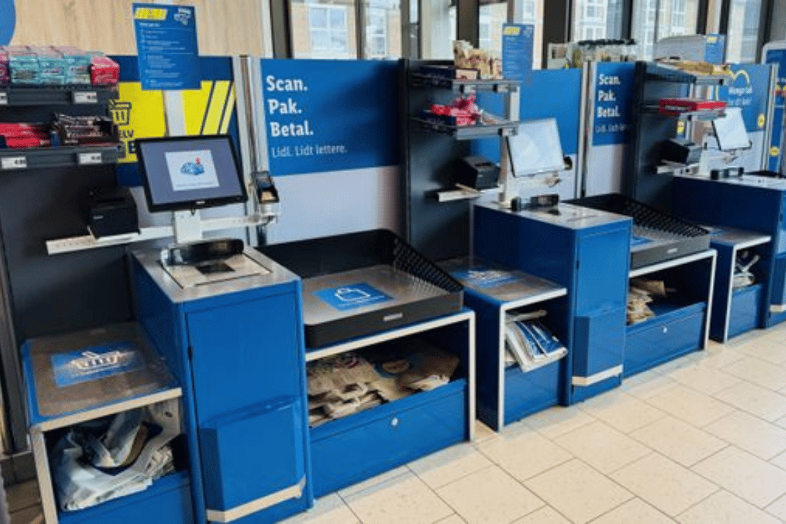 Lidl følger trenden: Introducerer nu scan-selv kasser i stor digital satsning