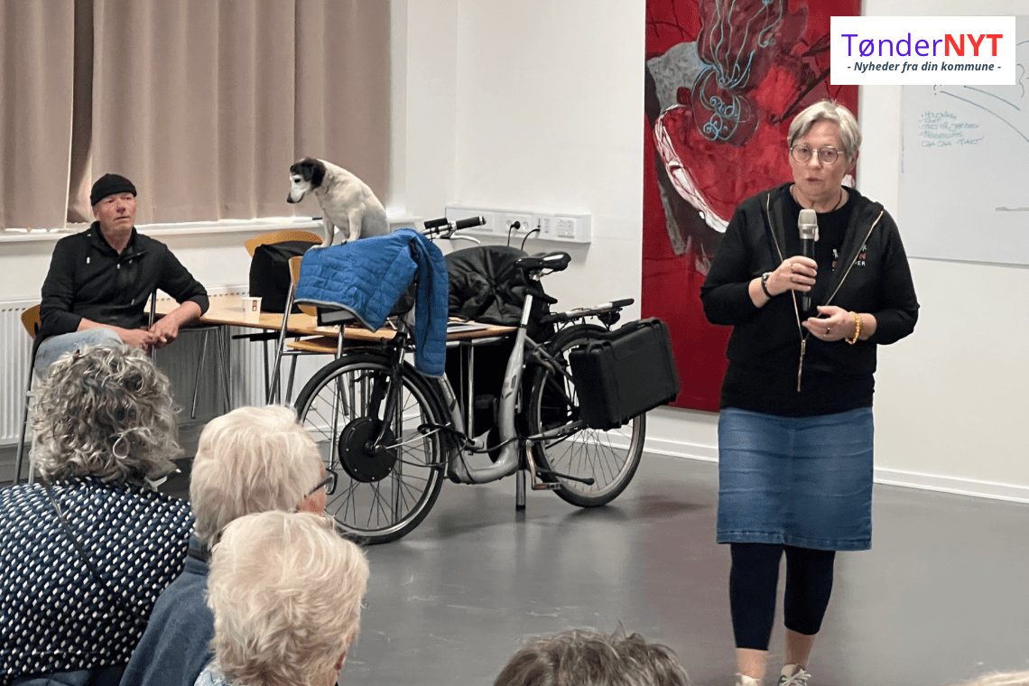 Fra hjemløs til foredragsholder: Henning og Vagabonden støttede Broen Tønder