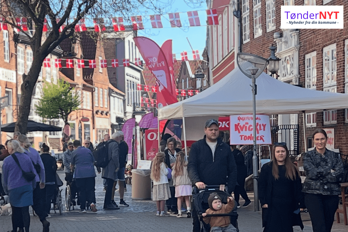 Sønderjysk Kagefestival trak fulde huse: 500 på kagerute i Tønder
