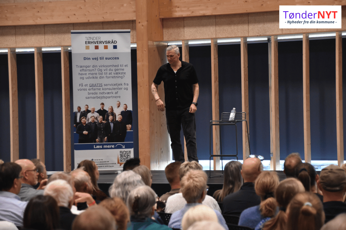 Landstrænerens besøg i Tønder: Fokus, fællesskab og grin på Det Blå Gymnasium