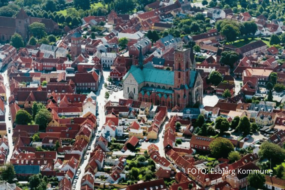 Trafikalt setpoint i Ribe