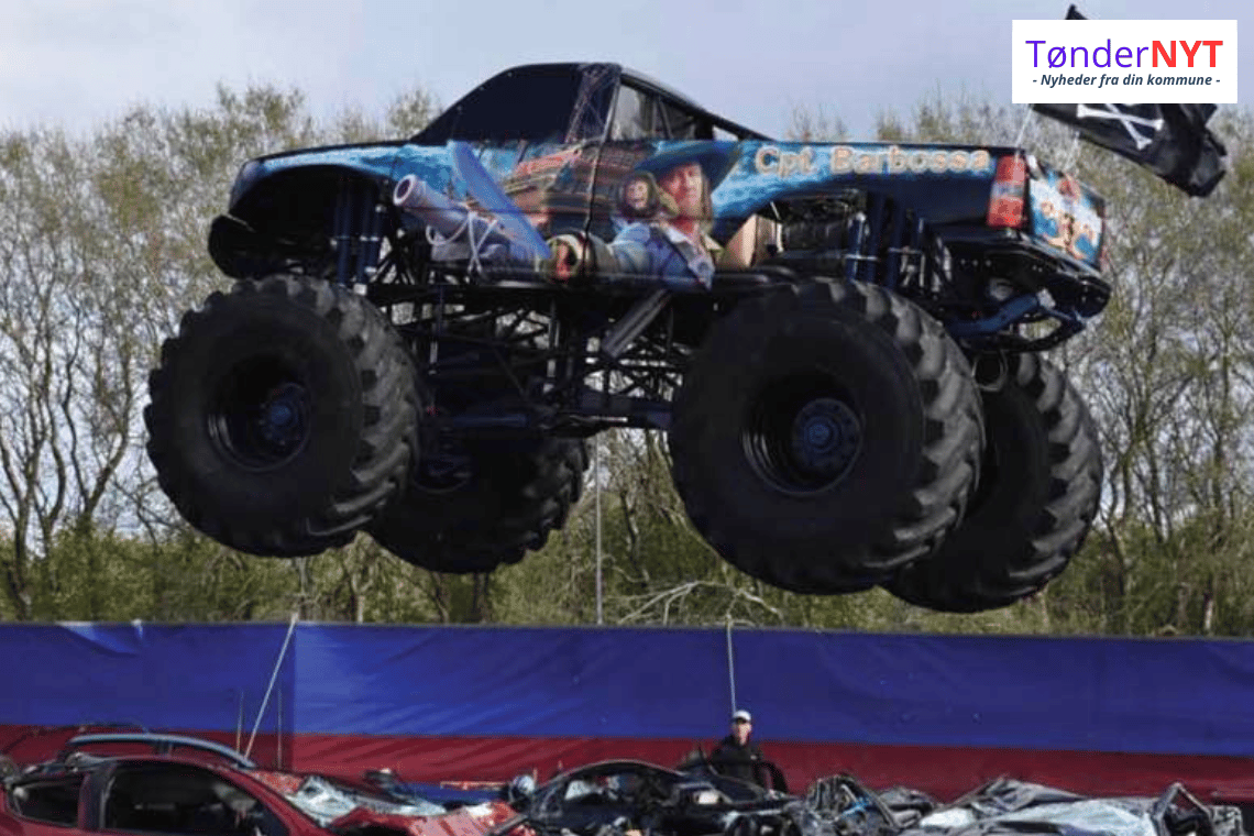 Spektakulært stuntshow indtager Tønder kort før Folkefesten på festivalspladsen