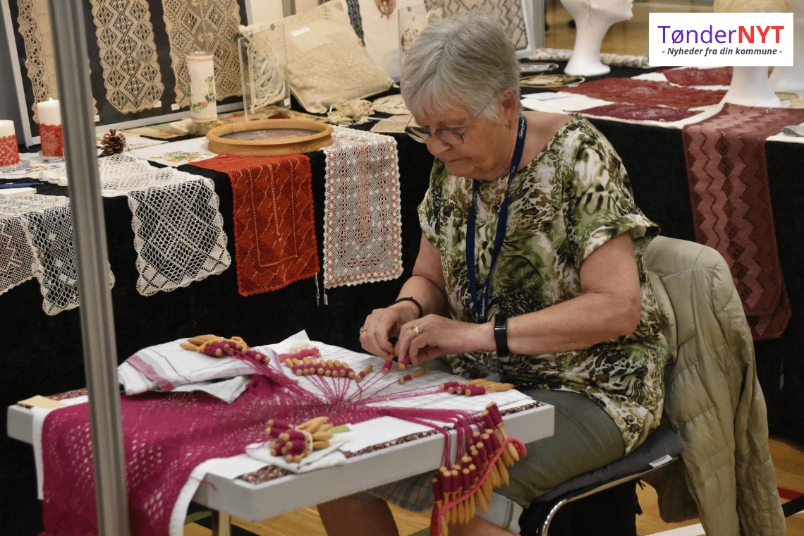 Kniplings-feber i Tønder: international glans over Festivalen