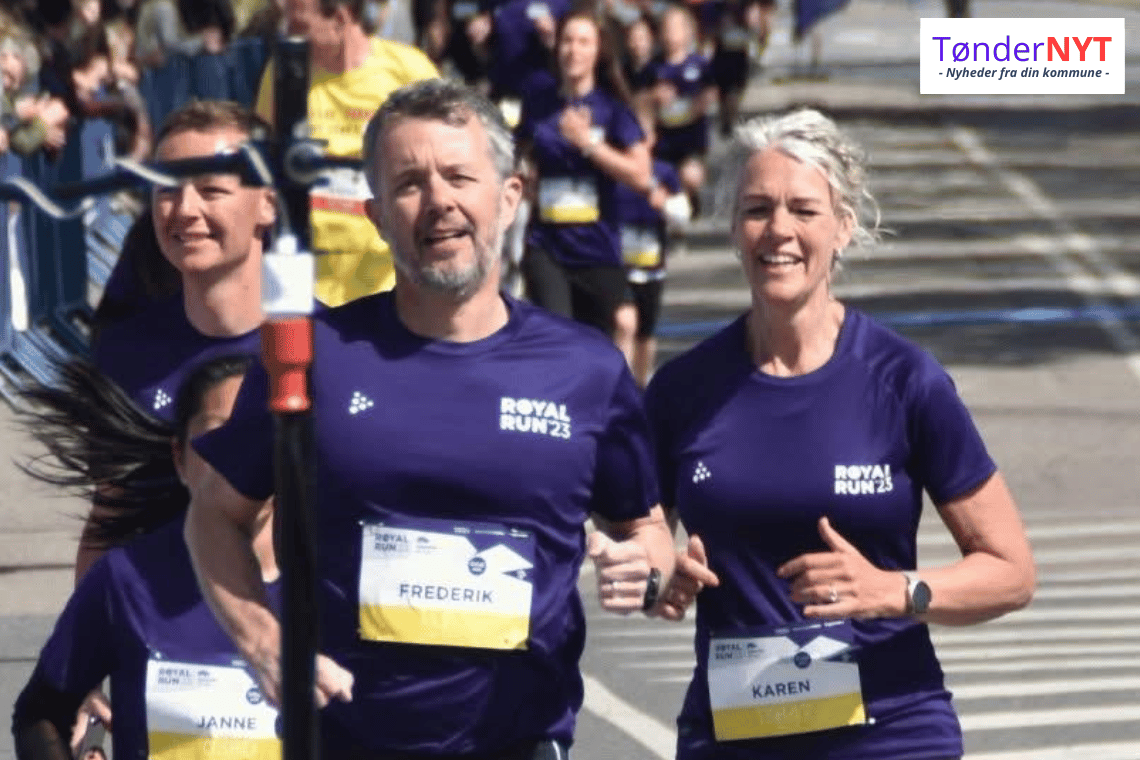Ribe klar til Kongelig motionsfest: H.M. Kong Frederik åbner Royal Run