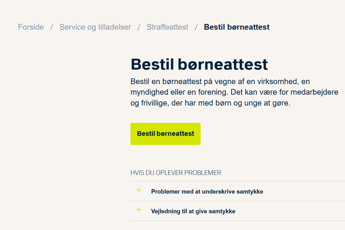 Foreninger i Haderslev: Husk erklæringen om børneattester