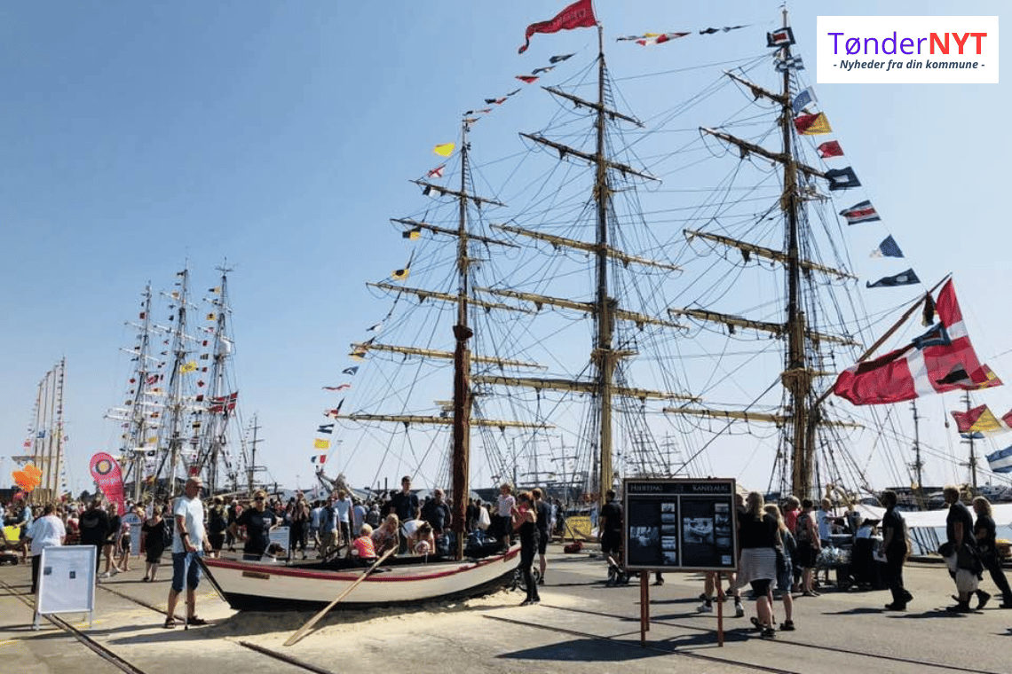 Store sejl og store hits: Esbjerg klar til Tall Ships Races 2025