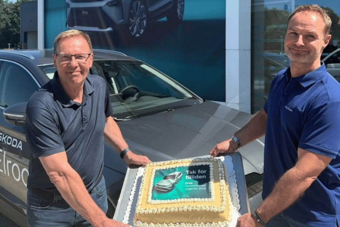 Škoda Elroq – Danmarks mest solgte bil i første halvår 2025!