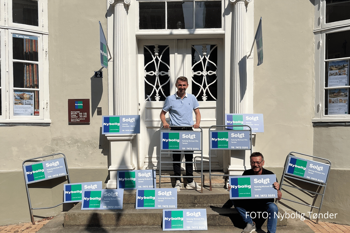Sommer og salgsboom: boligmarkedet i Tønder gløder!