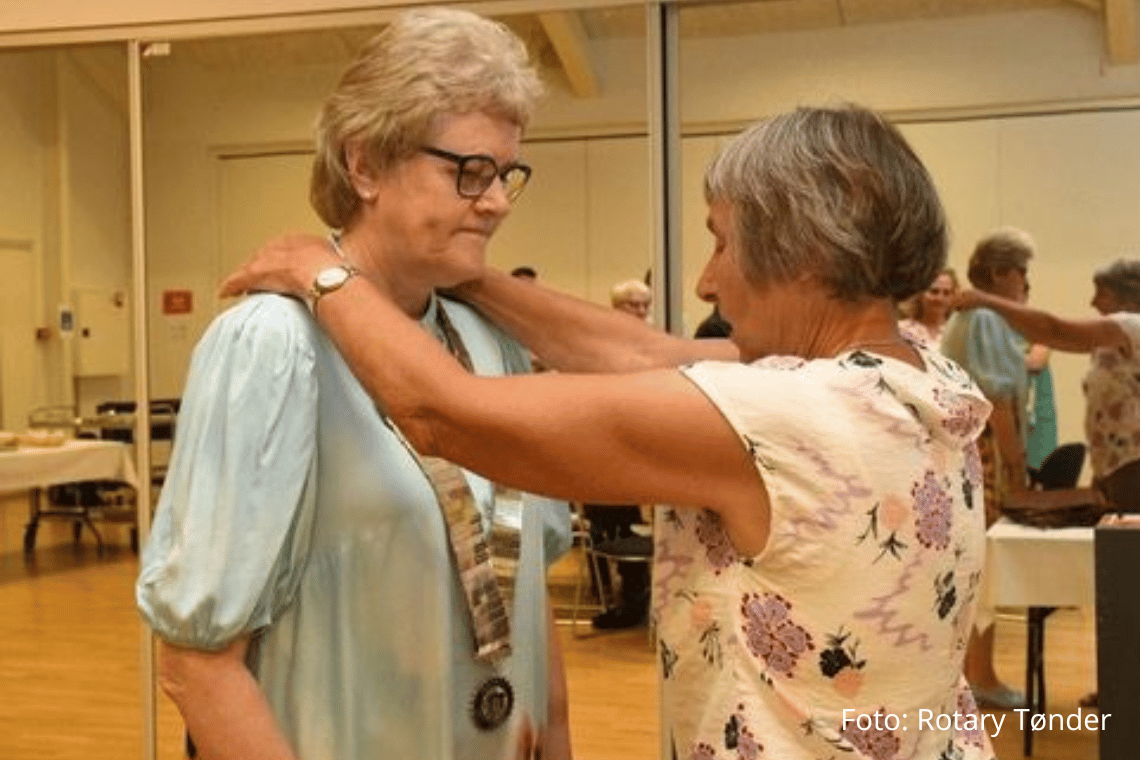 Sonja Miltersen ny præsident for Tønder Rotary Klub