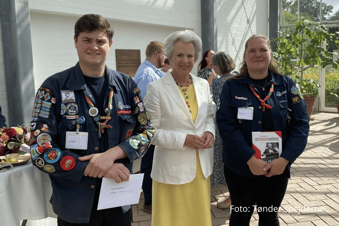 Tønder Spejderne modtager 45.000 kroner til nye telte