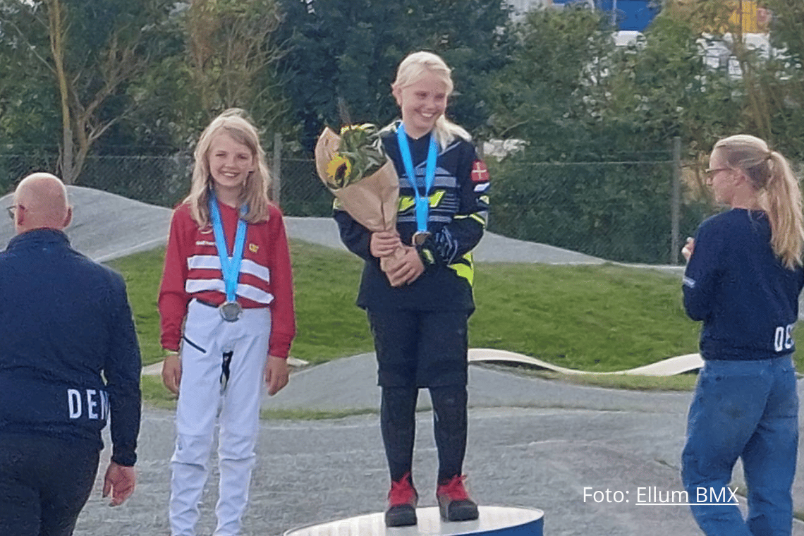 BMX-kørere fra Tønder og Ellum strålede ved nordiske mesterskaber
