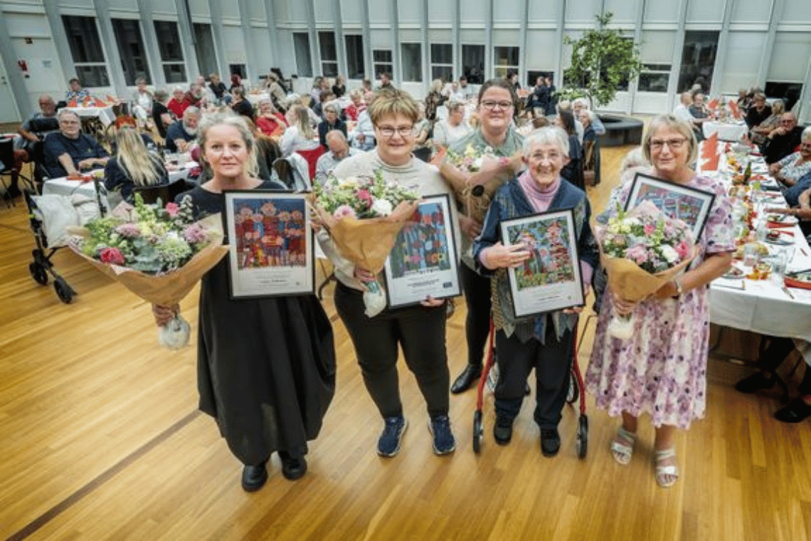 Frivillige i Esbjerg hyldet med priser på Frivillig Fredag