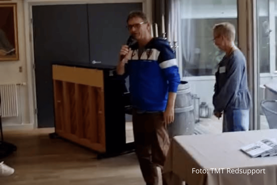 TMT Red Support får donation: Flere unge kan komme med til udekampe