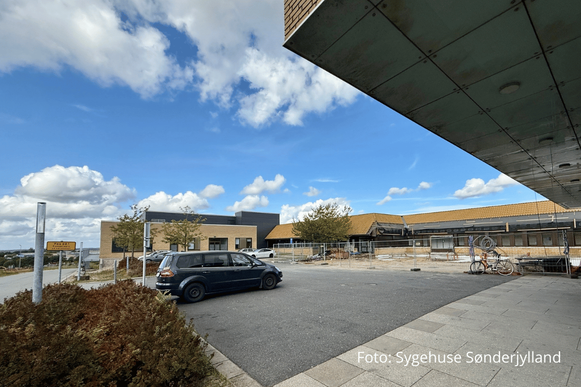 Ændrede parkeringsforhold ved skadestuen i Aabenraa