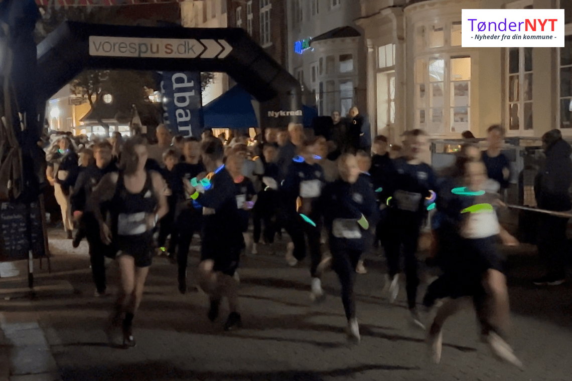 Fakkelløb trak fulde huse til Open by Night