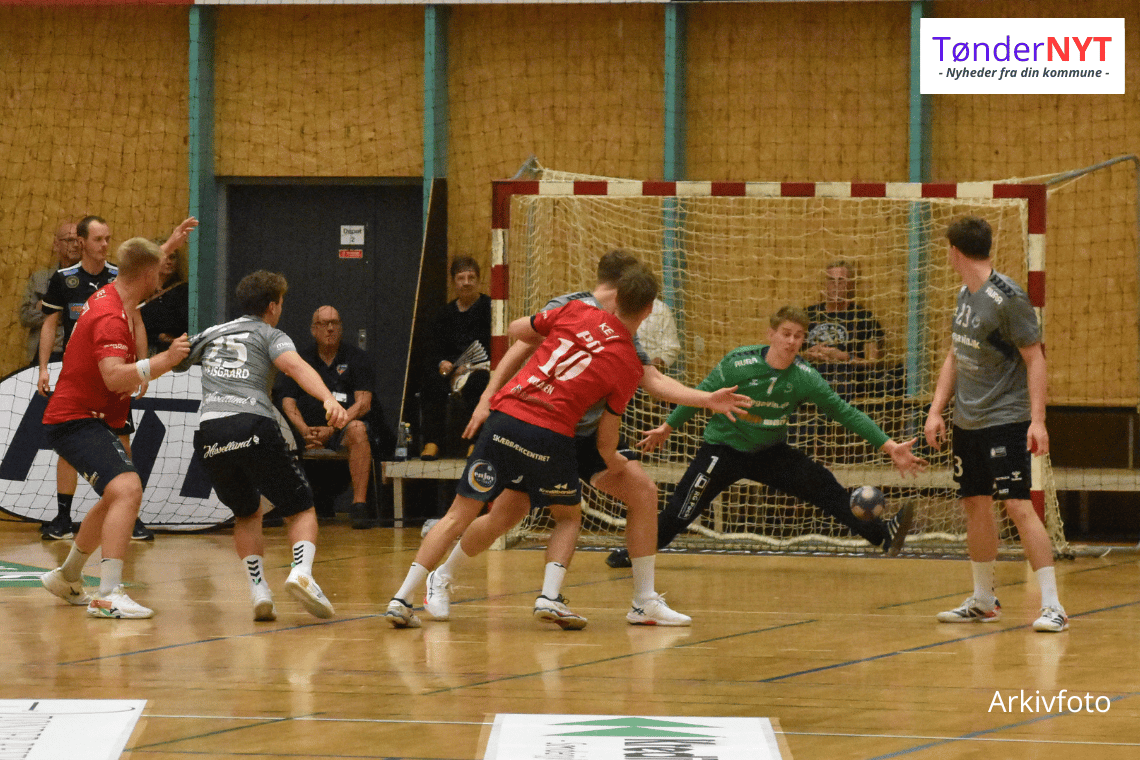 Kasper Skov Andersen forlænger med TM Tønder Håndbold