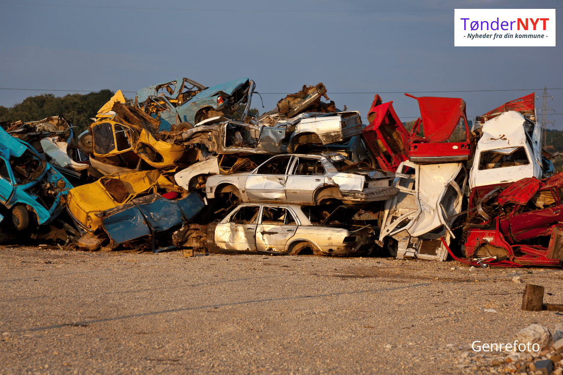 Flere penge for at skrotte bilen hos en autoophugger