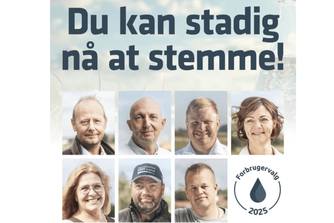 Sidste chance: Din stemme tæller i Tønder Forsyning – afstemning slutter på onsdag