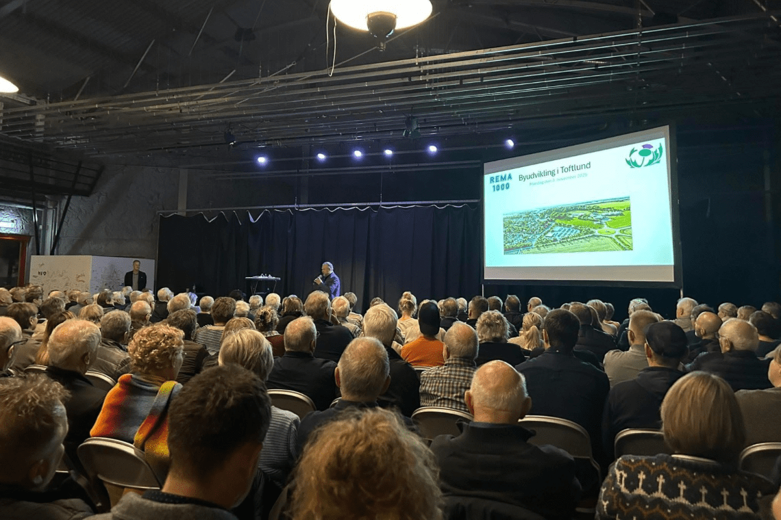 Stor interesse for Rema 1000-planer i Toftlund