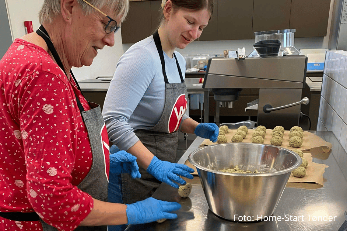 “Et varmt kram”: Home-Start Tønder hjælper pressede familier med mad og fællesskab