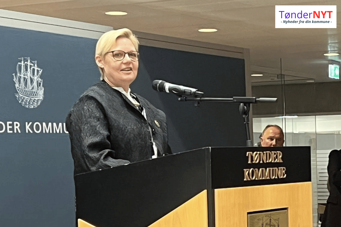 Annette Lind til Tønders nytårskur: “I skal prale noget mere” – og brug guldhornene som vartegn