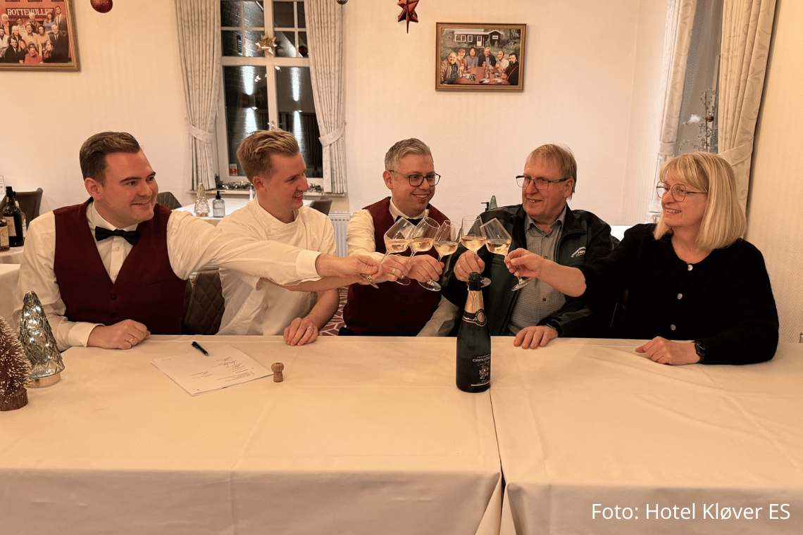 Drømmen gik i opfyldelse: Teamet bag Hotel Kløver Es har nu købt hotellet