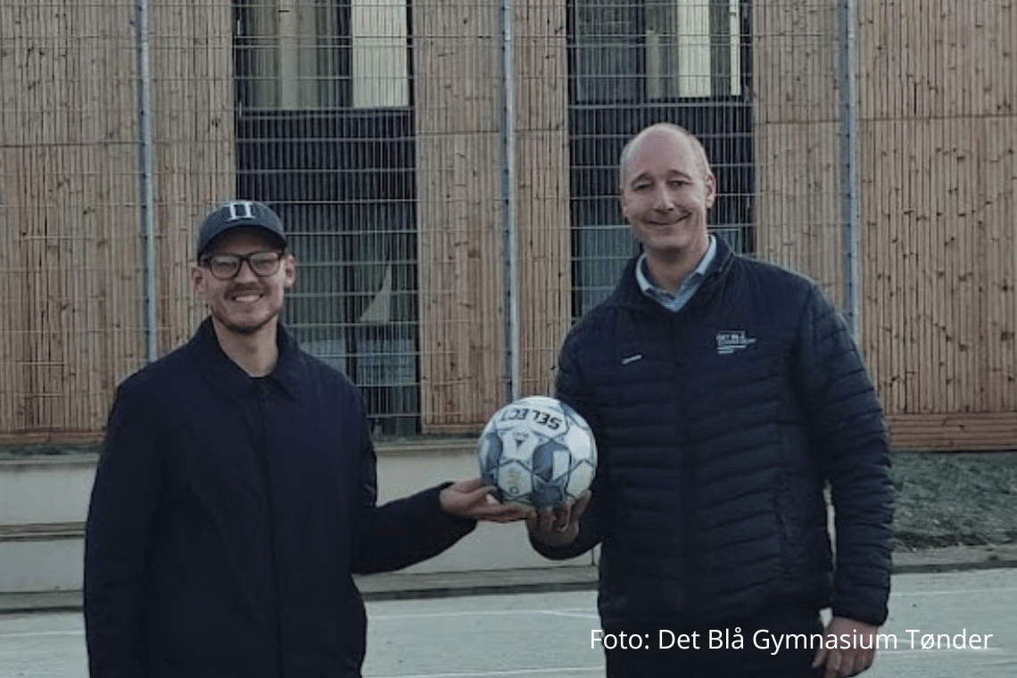 Tidligere professionel fodboldspiller bliver træner på Tønder Sportsakademi