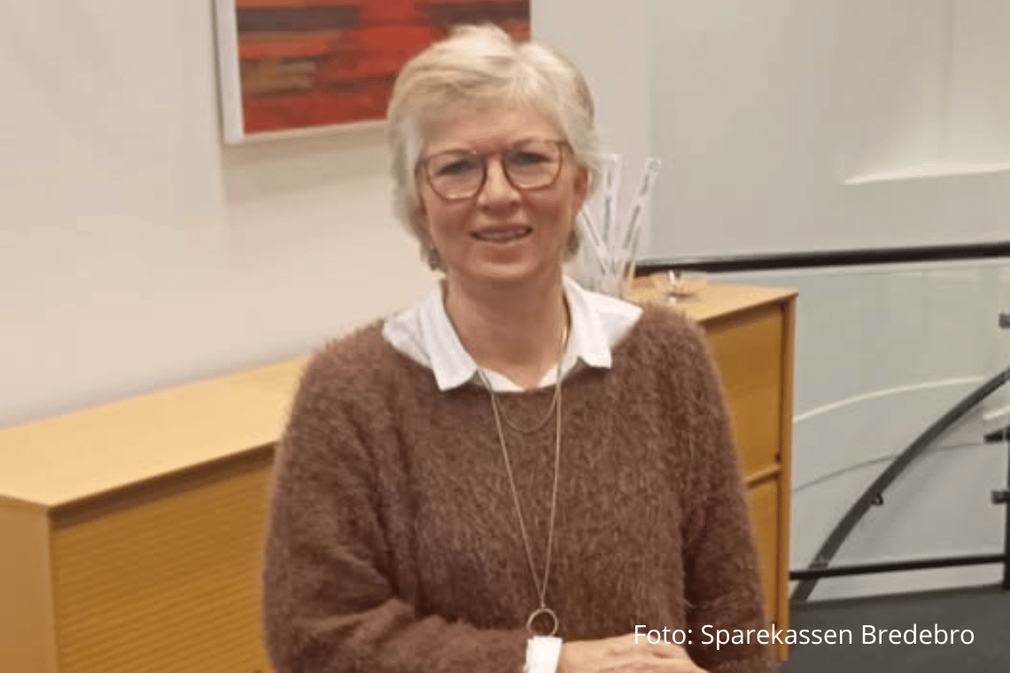 25 år i sparekassens tjeneste: Ulla Svane fejres med åbent hus