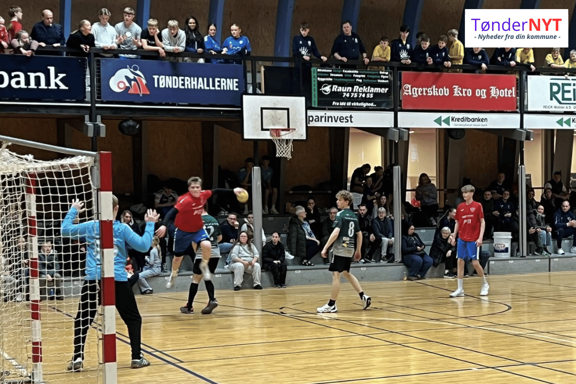 Håndboldfest i juledagene: 600 børn indtager Tønderhallerne