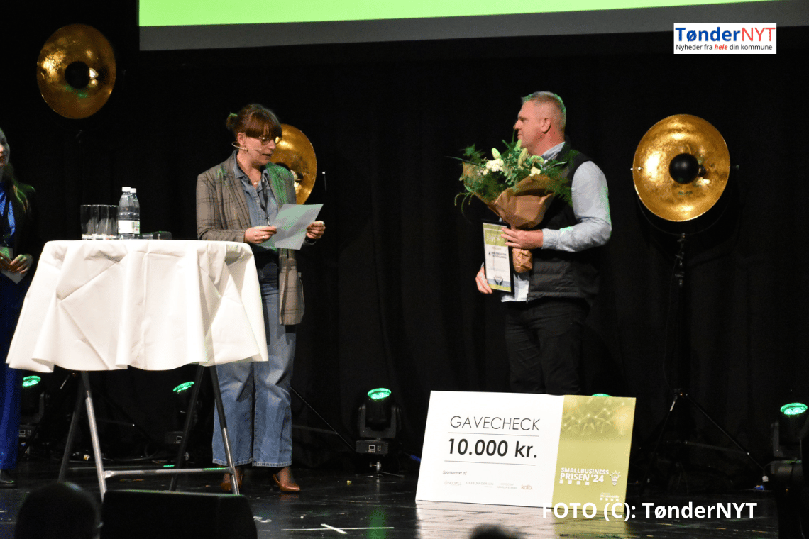 Lokale vækstmotorer hyldes: Her er Tønder Kommunes nye Gazeller
