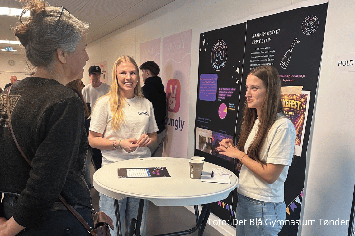 Iværksætterdrømme i Tønder: Det Blå Gymnasium holdt deres egen ”Løvens Hule”