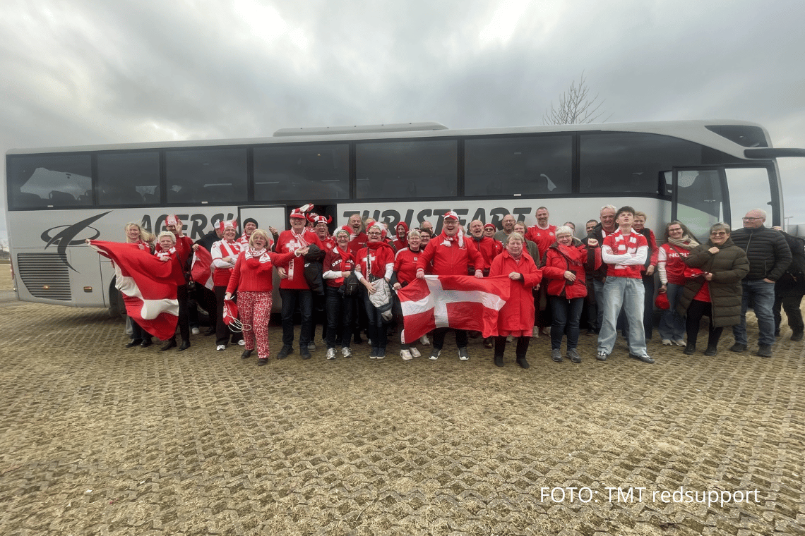 TMT Red Support på turné: Fra EM-finale i Herning til udekampe to steder i Jylland